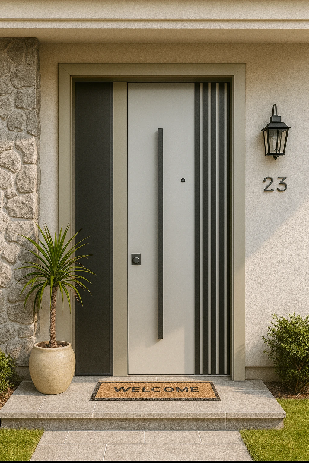 FZ-11 Bina Giriş ve Villa Kapısı görsel 2