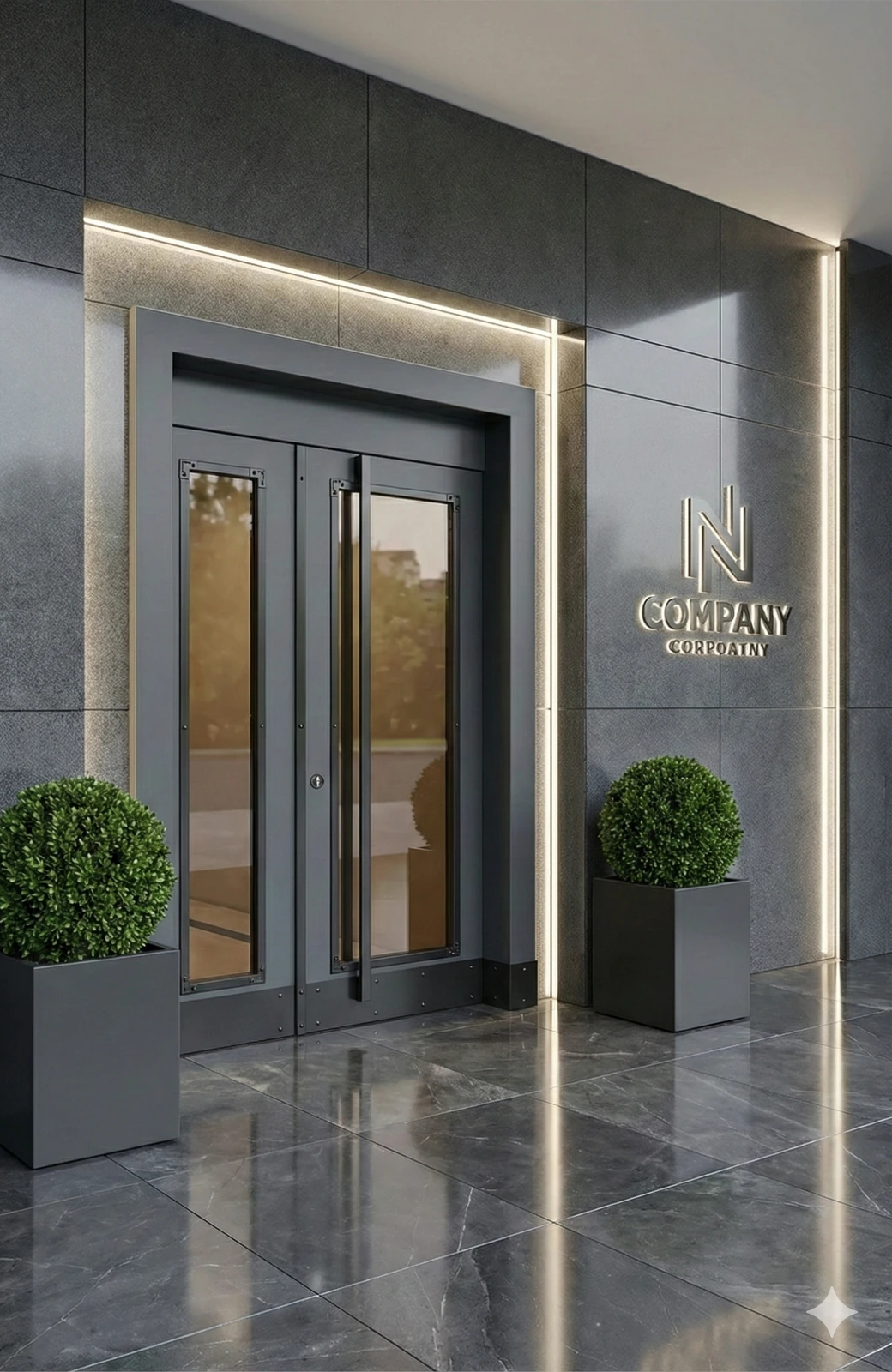 FZ-24 Bina Giriş ve Villa Kapısı